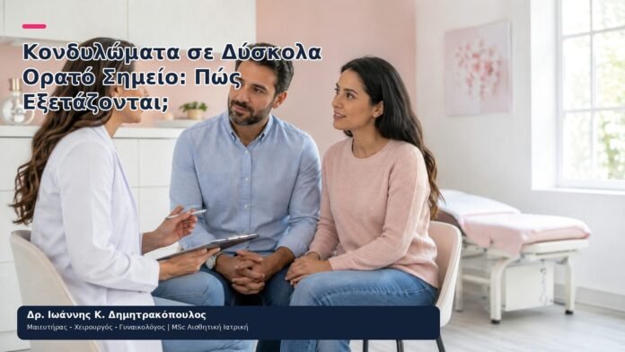 Κονδυλώματα σε Δύσκολα Ορατό Σημείο: Πώς Εξετάζονται; - Δρ. Ιωάννης Κ. Δημητρακόπουλος