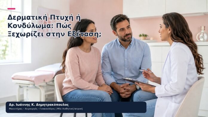Δερματική Πτυχή ή Κονδύλωμα: Πώς Ξεχωρίζει στην Εξέταση; Δερματική Πτυχή ή Κονδύλωμα: Πώς Ξεχωρίζει στην Εξέταση; - Δρ. Ιωάννης Κ. Δημητρακόπουλος