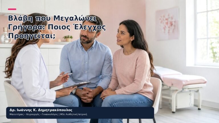 Βλάβη που Μεγαλώνει Γρήγορα: Ποιος Έλεγχος Προηγείται; - Δρ. Ιωάννης Κ. Δημητρακόπουλος