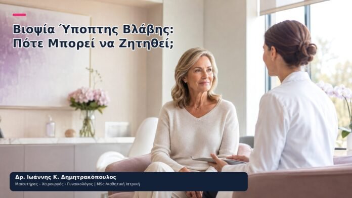 Βιοψία Ύποπτης Βλάβης: Πότε Μπορεί να Ζητηθεί; Βιοψία Ύποπτης Βλάβης: Πότε Μπορεί να Ζητηθεί; - Δρ. Ιωάννης Κ. Δημητρακόπουλος