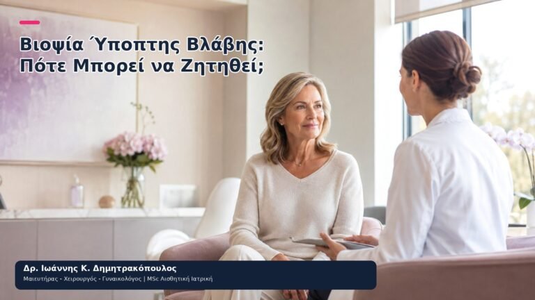 Βιοψία Ύποπτης Βλάβης: Πότε Μπορεί να Ζητηθεί; - Δρ. Ιωάννης Κ. Δημητρακόπουλος