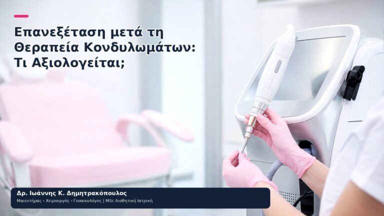 Επανεξέταση μετά τη Θεραπεία Κονδυλωμάτων: Τι Αξιολογείται; - Δρ. Ιωάννης Κ. Δημητρακόπουλος