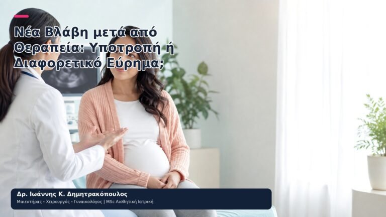 Νέα Βλάβη μετά από Θεραπεία: Υποτροπή ή Διαφορετικό Εύρημα; - Δρ. Ιωάννης Κ. Δημητρακόπουλος