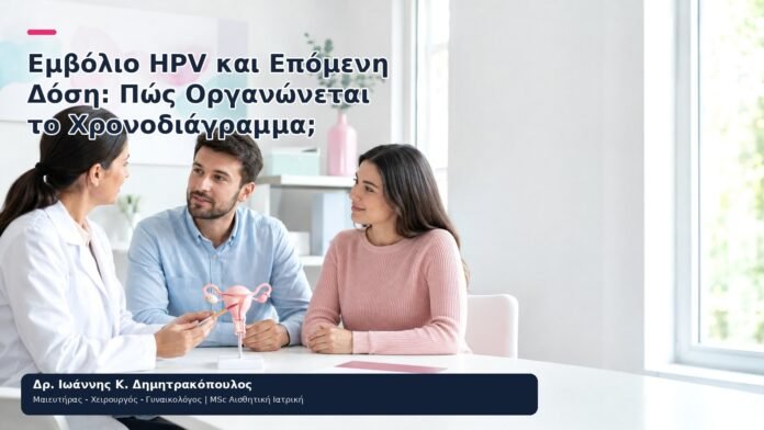 Εμβόλιο HPV και Επόμενη Δόση: Πώς Οργανώνεται το Χρονοδιάγραμμα; - Δρ. Ιωάννης Κ. Δημητρακόπουλος