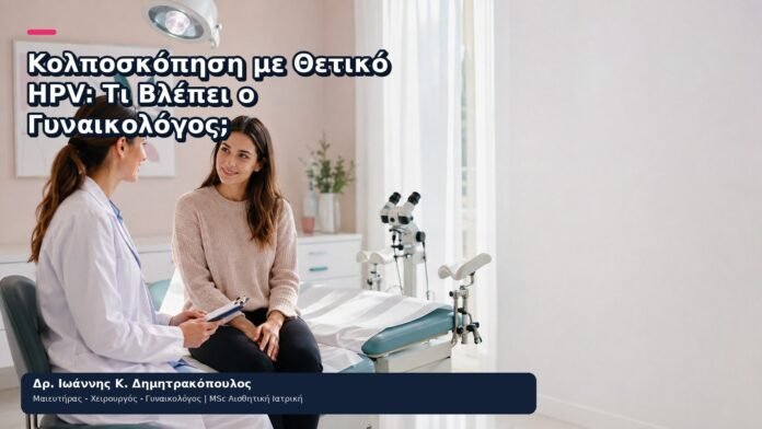 Κολποσκόπηση με Θετικό HPV: Τι Βλέπει ο Γυναικολόγος; Κολποσκόπηση με Θετικό HPV: Τι Βλέπει ο Γυναικολόγος; - Δρ. Ιωάννης Κ. Δημητρακόπουλος