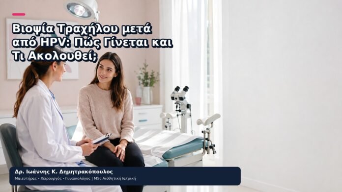 Βιοψία Τραχήλου μετά από HPV: Πώς Γίνεται και Τι Ακολουθεί; Βιοψία Τραχήλου μετά από HPV: Πώς Γίνεται και Τι Ακολουθεί; - Δρ. Ιωάννης Κ. Δημητρακόπουλος