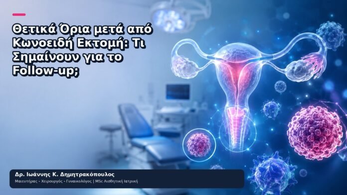 Θετικά Όρια μετά από Κωνοειδή Εκτομή: Τι Σημαίνουν για το Follow-up; - Δρ. Ιωάννης Κ. Δημητρακόπουλος