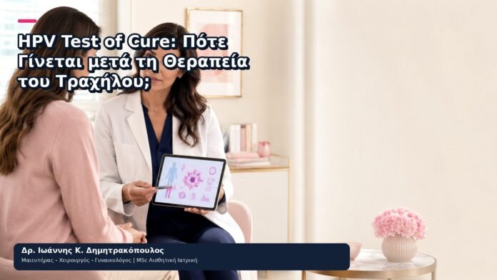 HPV Test of Cure: Πότε Γίνεται μετά τη Θεραπεία του Τραχήλου; HPV Test of Cure: Πότε Γίνεται μετά τη Θεραπεία του Τραχήλου; - Δρ. Ιωάννης Κ. Δημητρακόπουλος