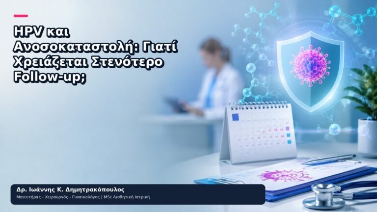 HPV και Ανοσοκαταστολή: Γιατί Χρειάζεται Στενότερο Follow-up; - Δρ. Ιωάννης Κ. Δημητρακόπουλος