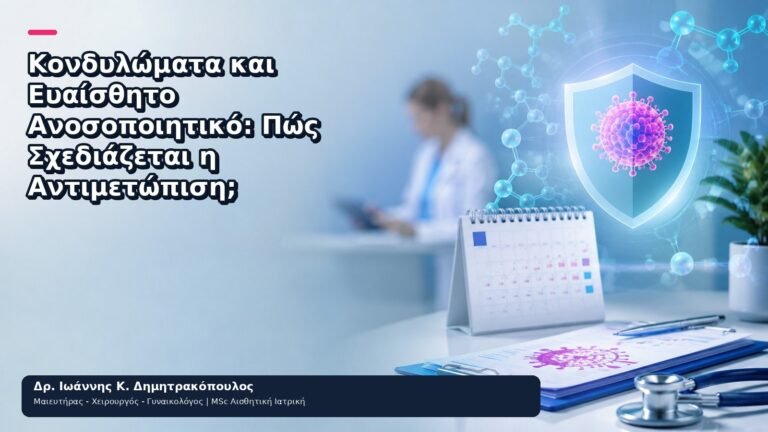 Κονδυλώματα και Ευαίσθητο Ανοσοποιητικό: Πώς Σχεδιάζεται η Αντιμετώπιση; - Δρ. Ιωάννης Κ. Δημητρακόπουλος