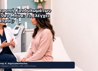 Υποτροπή Κονδυλωμάτων σε Έναν Μήνα: Τι Ελέγχει ο Γιατρός; Υποτροπή Κονδυλωμάτων σε Έναν Μήνα: Τι Ελέγχει ο Γιατρός; - Δρ. Ιωάννης Κ. Δημητρακόπουλος