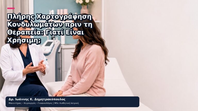 Πλήρης Χαρτογράφηση Κονδυλωμάτων πριν τη Θεραπεία: Γιατί Είναι Χρήσιμη; - Δρ. Ιωάννης Κ. Δημητρακόπουλος