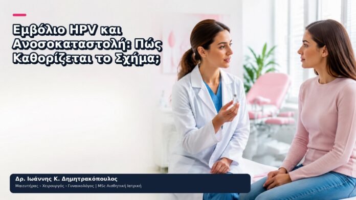 Εμβόλιο HPV και Ανοσοκαταστολή: Πώς Καθορίζεται το Σχήμα; - Δρ. Ιωάννης Κ. Δημητρακόπουλος