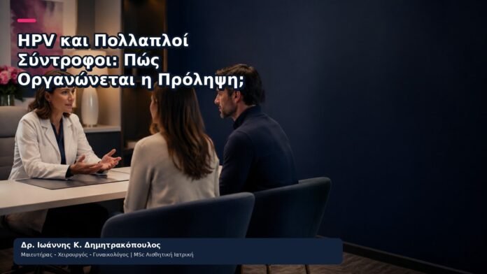 HPV και Πολλαπλοί Σύντροφοι: Πώς Οργανώνεται η Πρόληψη; HPV και Πολλαπλοί Σύντροφοι: Πώς Οργανώνεται η Πρόληψη; - Δρ. Ιωάννης Κ. Δημητρακόπουλος