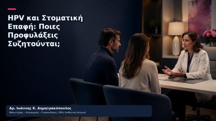 HPV και Στοματική Επαφή: Ποιες Προφυλάξεις Συζητούνται; HPV και Στοματική Επαφή: Ποιες Προφυλάξεις Συζητούνται; - Δρ. Ιωάννης Κ. Δημητρακόπουλος