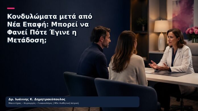 Κονδυλώματα μετά από Νέα Επαφή: Μπορεί να Φανεί Πότε Έγινε η Μετάδοση; Κονδυλώματα μετά από Νέα Επαφή: Μπορεί να Φανεί Πότε Έγινε η Μετάδοση; - Δρ. Ιωάννης Κ. Δημητρακόπουλος