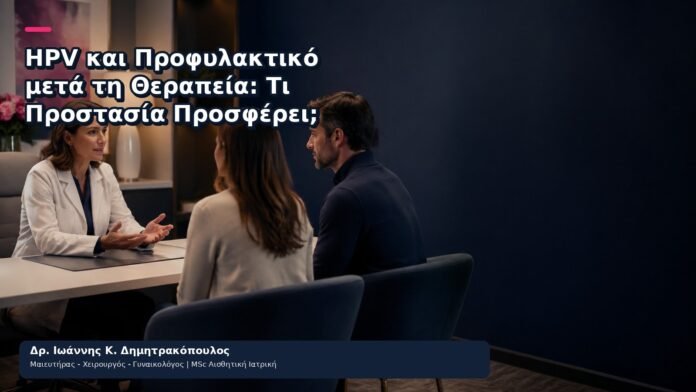 HPV και Προφυλακτικό μετά τη Θεραπεία: Τι Προστασία Προσφέρει; HPV και Προφυλακτικό μετά τη Θεραπεία: Τι Προστασία Προσφέρει; - Δρ. Ιωάννης Κ. Δημητρακόπουλος