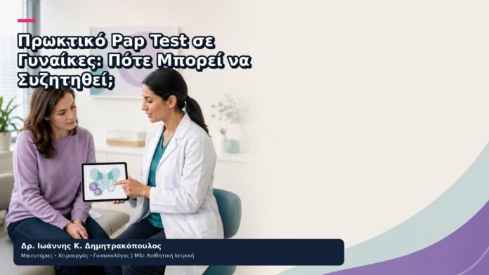 Πρωκτικό Pap Test σε Γυναίκες: Πότε Μπορεί να Συζητηθεί; Πρωκτικό Pap Test σε Γυναίκες: Πότε Μπορεί να Συζητηθεί; - Δρ. Ιωάννης Κ. Δημητρακόπουλος
