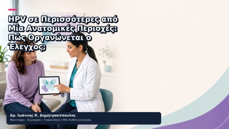 HPV σε Περισσότερες από Μία Ανατομικές Περιοχές: Πώς Οργανώνεται ο Έλεγχος; - Δρ. Ιωάννης Κ. Δημητρακόπουλος