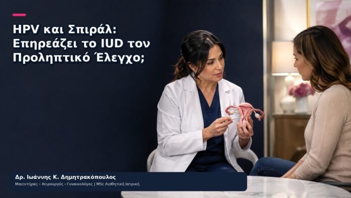HPV και Σπιράλ: Επηρεάζει το IUD τον Προληπτικό Έλεγχο; HPV και Σπιράλ: Επηρεάζει το IUD τον Προληπτικό Έλεγχο; - Δρ. Ιωάννης Κ. Δημητρακόπουλος