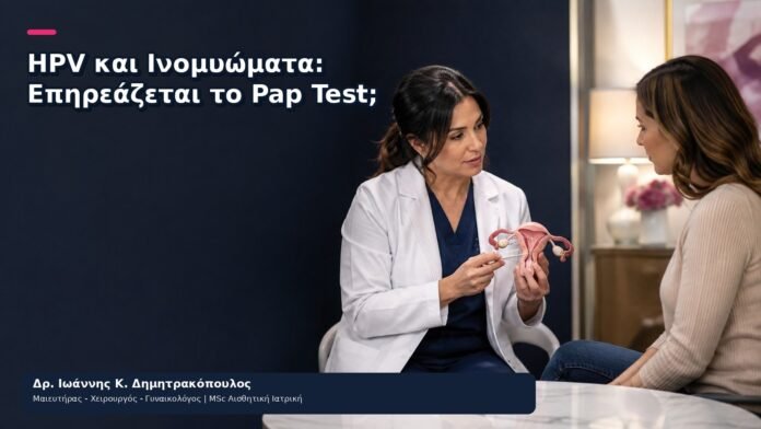 HPV και Ινομυώματα: Επηρεάζεται το Pap Test; - Δρ. Ιωάννης Κ. Δημητρακόπουλος