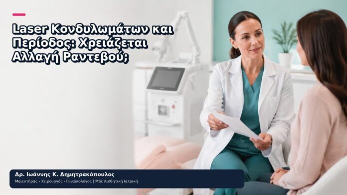 Laser Κονδυλωμάτων και Περίοδος: Χρειάζεται Αλλαγή Ραντεβού; Laser Κονδυλωμάτων και Περίοδος: Χρειάζεται Αλλαγή Ραντεβού; - Δρ. Ιωάννης Κ. Δημητρακόπουλος