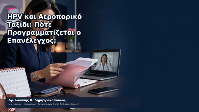 HPV και Αεροπορικό Ταξίδι: Πότε Προγραμματίζεται ο Επανέλεγχος; HPV και Αεροπορικό Ταξίδι: Πότε Προγραμματίζεται ο Επανέλεγχος; - Δρ. Ιωάννης Κ. Δημητρακόπουλος