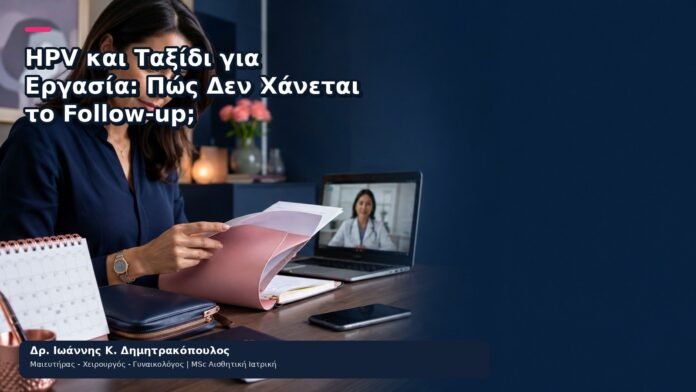 HPV και Ταξίδι για Εργασία: Πώς Δεν Χάνεται το Follow-up; - Δρ. Ιωάννης Κ. Δημητρακόπουλος