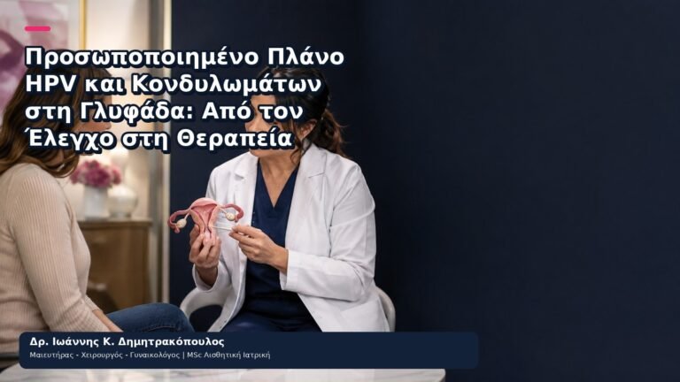 Προσωποποιημένο Πλάνο HPV και Κονδυλωμάτων στη Γλυφάδα: Από τον Έλεγχο στη Θεραπεία - Δρ. Ιωάννης Κ. Δημητρακόπουλος
