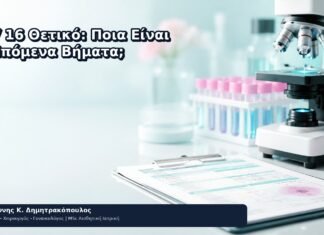 HPV 16 Θετικό: Ποια Είναι τα Επόμενα Βήματα; HPV 16 Θετικό: Ποια Είναι τα Επόμενα Βήματα; - Δρ. Ιωάννης Κ. Δημητρακόπουλος