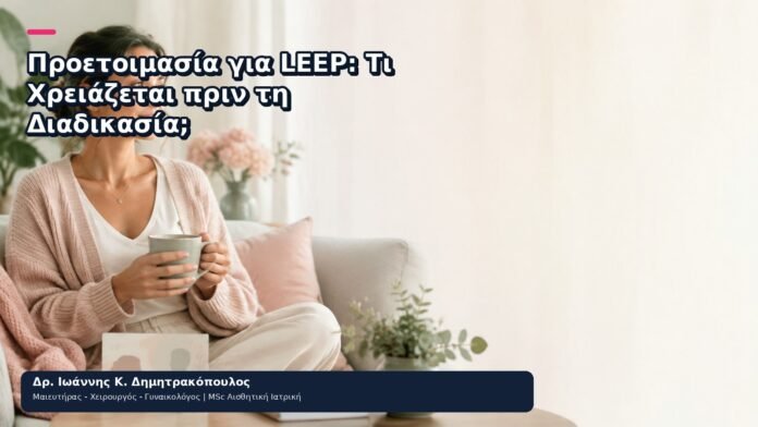 Προετοιμασία για LEEP: Τι Χρειάζεται πριν τη Διαδικασία; Προετοιμασία για LEEP: Τι Χρειάζεται πριν τη Διαδικασία; - Δρ. Ιωάννης Κ. Δημητρακόπουλος