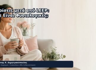 Εκκρίσεις μετά από LEEP: Πότε Είναι Φυσιολογικές; Εκκρίσεις μετά από LEEP: Πότε Είναι Φυσιολογικές; - Δρ. Ιωάννης Κ. Δημητρακόπουλος