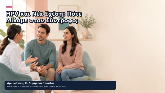 HPV και Νέα Σχέση: Πότε Μιλάμε στον Σύντροφο; - Δρ. Ιωάννης Κ. Δημητρακόπουλος