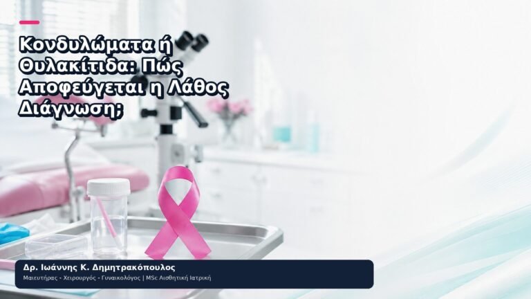 Κονδυλώματα ή Θυλακίτιδα: Πώς Αποφεύγεται η Λάθος Διάγνωση; - Δρ. Ιωάννης Κ. Δημητρακόπουλος