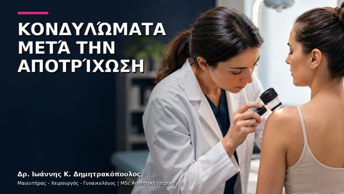 Κονδυλώματα μετά την Αποτρίχωση: Ερεθισμός ή Βλάβη HPV;