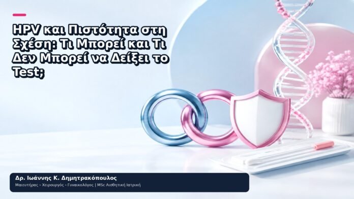 HPV και Πιστότητα στη Σχέση: Τι Μπορεί και Τι Δεν Μπορεί να Δείξει το Test; HPV και Πιστότητα στη Σχέση: Τι Μπορεί και Τι Δεν Μπορεί να Δείξει το Test; - Δρ. Ιωάννης Κ. Δημητρακόπουλος
