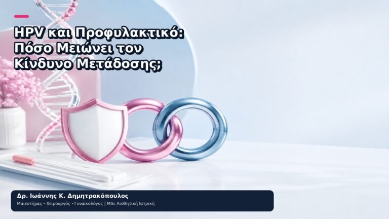 HPV και Προφυλακτικό: Πόσο Μειώνει τον Κίνδυνο Μετάδοσης; - Δρ. Ιωάννης Κ. Δημητρακόπουλος