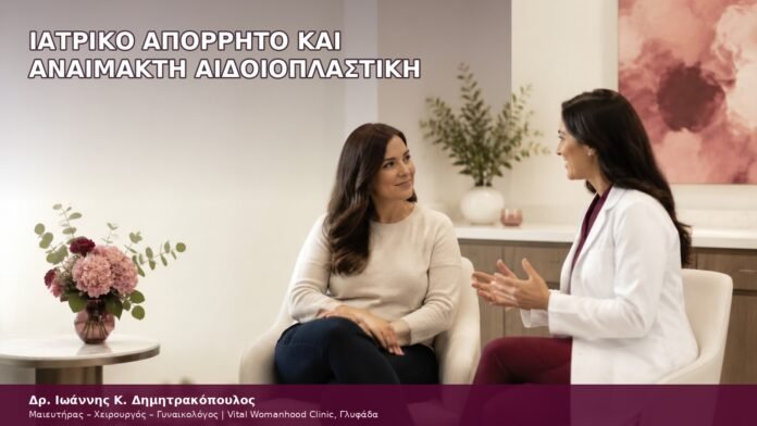ιατρικό απόρρητο και αναίμακτη αιδοιοπλαστική