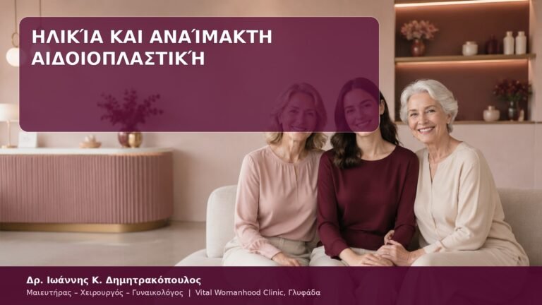 ηλικία για αναίμακτη αιδοιοπλαστική