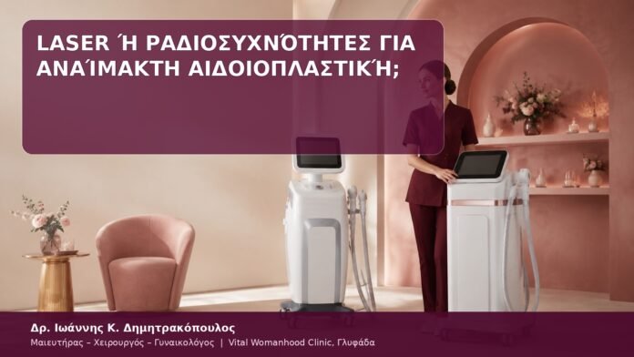 laser ή ραδιοσυχνότητες αιδοιοπλαστική