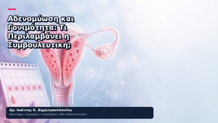 Αδενομύωση και Γονιμότητα: Τι Περιλαμβάνει η Συμβουλευτική; Αδενομύωση και Γονιμότητα: Τι Περιλαμβάνει η Συμβουλευτική; - Δρ. Ιωάννης Κ. Δημητρακόπουλος