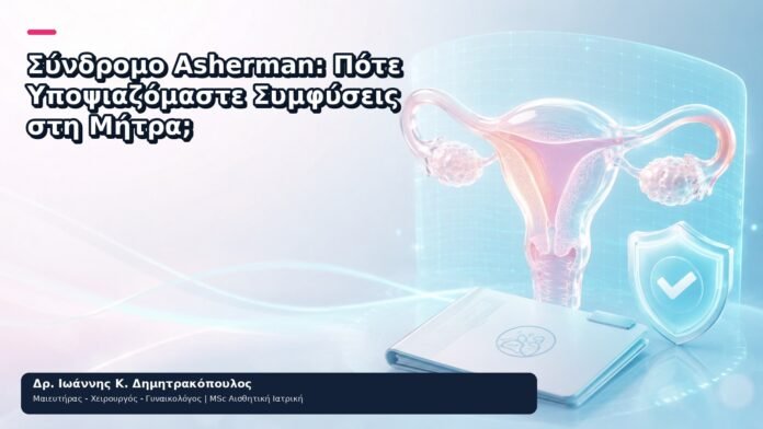 Σύνδρομο Asherman: Πότε Υποψιαζόμαστε Συμφύσεις στη Μήτρα; - Δρ. Ιωάννης Κ. Δημητρακόπουλος