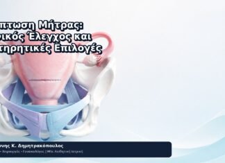Πρόπτωση Μήτρας: Κλινικός Έλεγχος και Συντηρητικές Επιλογές - Δρ. Ιωάννης Κ. Δημητρακόπουλος
