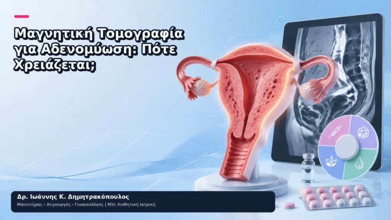 Μαγνητική Τομογραφία για Αδενομύωση: Πότε Χρειάζεται; - Δρ. Ιωάννης Κ. Δημητρακόπουλος