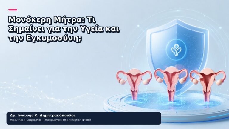 Μονόκερη Μήτρα: Τι Σημαίνει για την Υγεία και την Εγκυμοσύνη; - Δρ. Ιωάννης Κ. Δημητρακόπουλος