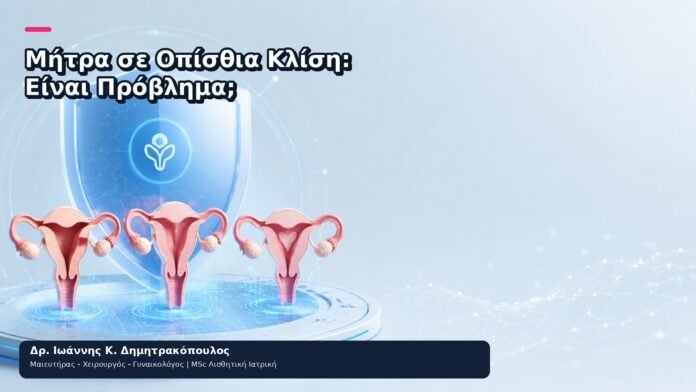 Μήτρα σε Οπίσθια Κλίση: Είναι Πρόβλημα; Μήτρα σε Οπίσθια Κλίση: Είναι Πρόβλημα; - Δρ. Ιωάννης Κ. Δημητρακόπουλος