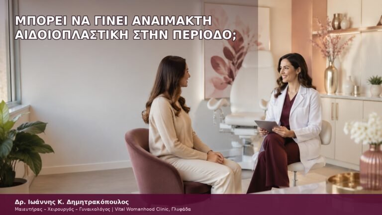 μπορεί να γίνει αναίμακτη αιδοιοπλαστική στην περίοδο