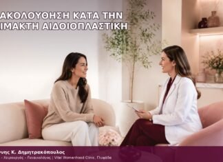 παρακολούθηση κατά την αναίμακτη αιδοιοπλαστική