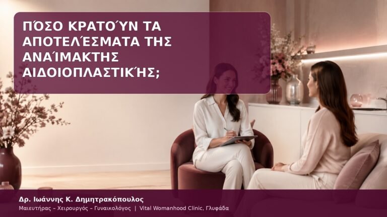 διάρκεια αποτελεσμάτων αιδοιοπλαστικής