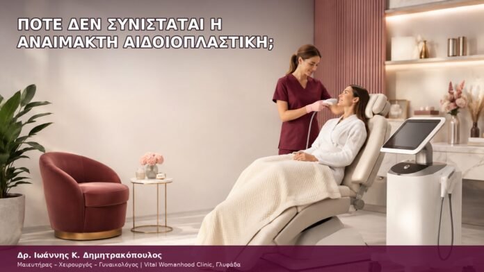 Πότε Δεν Συνιστάται η Αναίμακτη Αιδοιοπλαστική; πότε δεν συνιστάται η αναίμακτη αιδοιοπλαστική